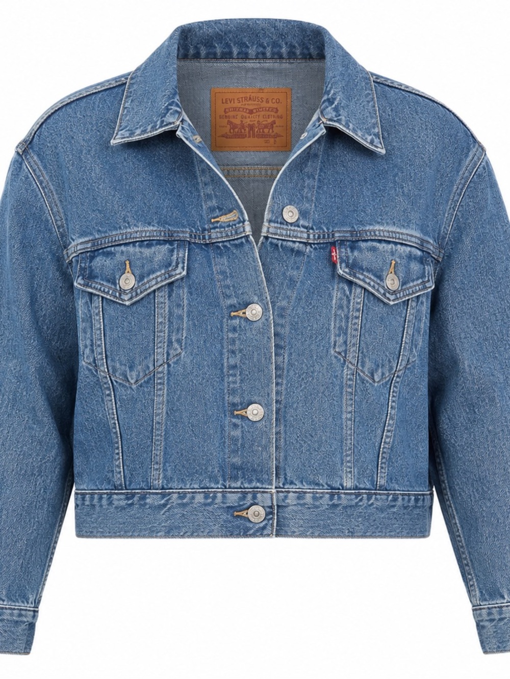 Levi's Vintage Wash Blue Denim Trucker Jacket